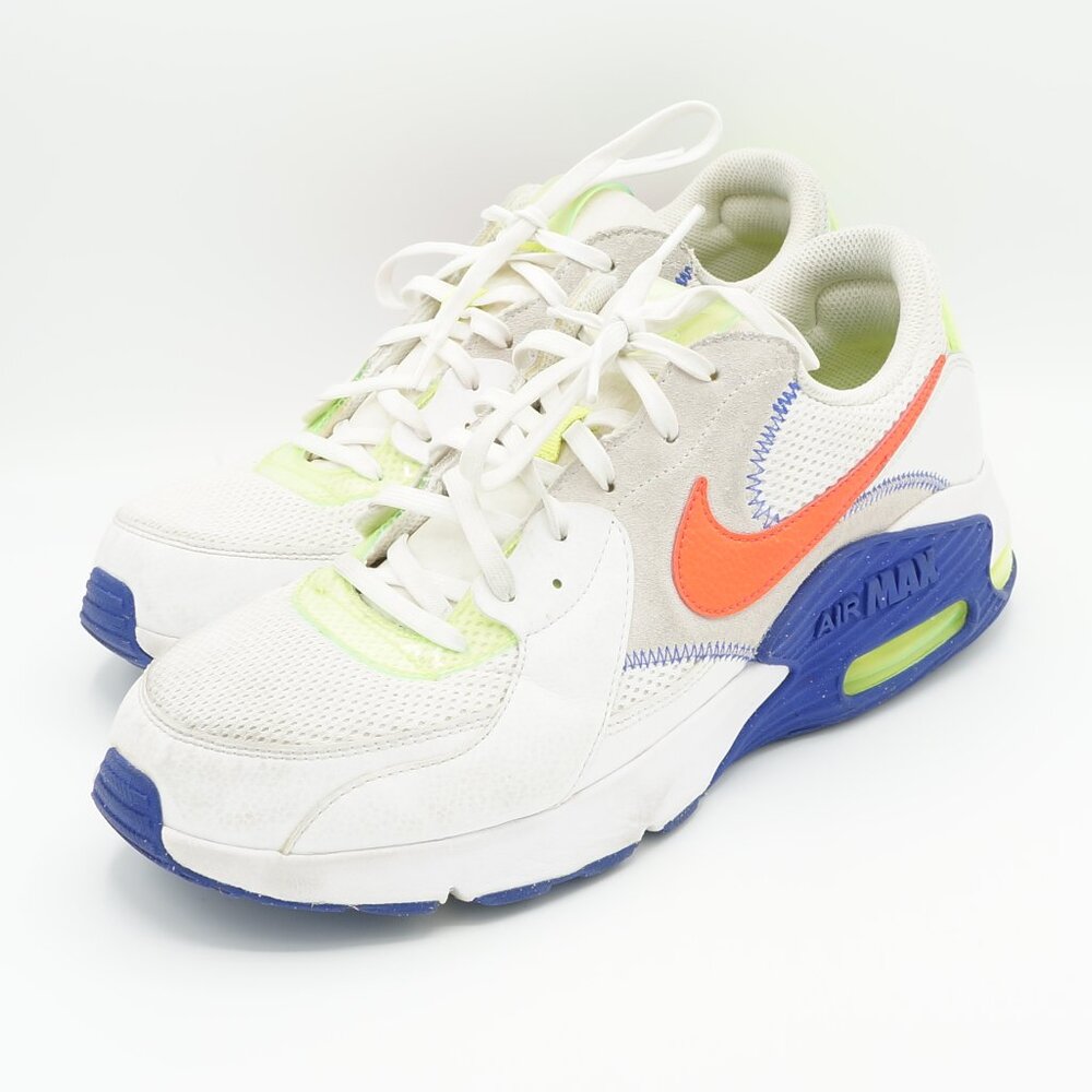 Nike Air Max Excee "White Indigo Crimson" Sneakers Men's Size 10.5